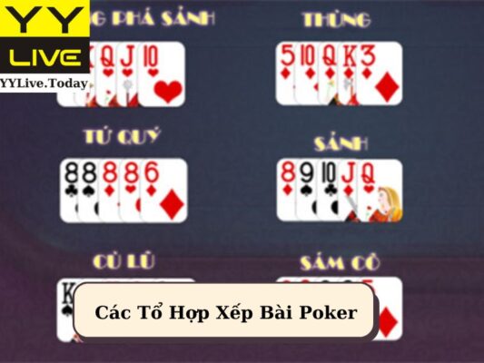 Các Tổ Hợp Xếp Bài Poker